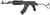 LCT Airsoft TIMS AK47 AEG Rifle w/ Folding Wire Stock, Black