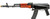 Lancer Tactical AK-Series AK-74N AEG Airsoft Rifle, Black/Wood