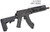LCT Steel 13.5 KeyMod AK AEG Airsoft Rifle, Black