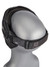 Push Paintball Unite Mask with Cyan Fade Lens, Black