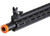 Lancer Tactical Blazer 13" M-LOK Proline Series M4 Airsoft Rifle with Delta Stock & Mock Suppressor, Black