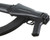 Lancer Tactical x Kalashnikov USA Licensed SBR Airsoft AEG Rifle with Folding Stock, Black