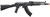 Lancer Tactical x Kalashnikov USA Licensed SBR Airsoft AEG Rifle with Folding Stock, Black