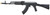 Lancer Tactical x Kalashnikov USA Licensed KR-103 Airsoft AEG Rifle with Triangle Stock, Black
