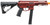 Zion Arms R&D Precision Licensed PW9 Mod 1 Airsoft Rifle with Delta Stock, Vulken Red