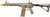 Lancer Tactical Gen 3 M-LOK 10" Airsoft M4 AEG Rifle with Delta Stock, Tan