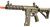 Lancer Tactical Gen 3 M-LOK 10" Airsoft M4 AEG Rifle with Delta Stock, Tan