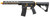 Zion Arms R15 Mod 1 Long Rail Airsoft Rifle with Delta Stock, Black/Gold