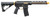 Zion Arms R15 Mod 1 Long Rail Airsoft Rifle with Delta Stock, Black/Gold