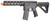 Zion Arms R15 Mod 1 Long Rail Airsoft Rifle with Delta Stock, Black/Gold