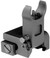 Aim Sports AR Low Profile Front Flip Up Sight, Black