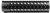 Aim Sports AR 10" Free Float Mid Length Quad Rail/V3, Black