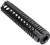 Aim Sports AR 10" Free Float Mid Length Quad Rail/V3, Black