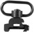 Aim Sports Sling Rail Mount w/ Quick Release Push Button Swivel, Black