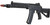 LCT Airsoft ZK12 Tactical Assault Airsoft AEG Rifle with Z-Sport 13" Rail, Black