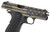 Army Armament Full Metal 1911 GBB Airsoft Pistol, Distressed Black/Tan Stars & Stripes