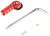 Lancer Tactical Lightweight Fire Selector for M4 Airsoft AEGs, Red