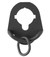 Lancer Tactical AEG Sling point with moveable Sling mount for M4, Black
