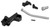 Airsoft Masterpiece CNC Steel Hammer & Sear Set for Marui Hi-Capa S Style Hex, Black