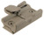 Atlas Custom Works 20mm Picatinny Throw Mount Lever for Dovetail Rails, Tan