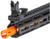 Lancer Tactical Gen 2 Hellion M-LOK 7" Airsoft M4 AEG Rifle Core Series, Black/Gold