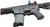 Lancer Tactical Gen 3 Hellion 7" M-LOK Airsoft AEG Rifle w/ Crane Stock, Black/Red