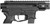 Zion Arms R&D Precision Licensed PW9 Mod 1 Long Rail Airsoft Rifle with Delta Stock, Black