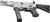 Zion Arms R&D Precision Licensed PW9 Mod 1 Airsoft Rifle with Delta Stock, Grey