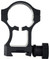 ACW Single 30mm Skeletonized Scope Mount, Black
