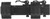 ACW Top Rail Extended Cantilever Quick Detach Scope Mount, Black