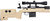 WellFire M40A3 Bolt Action Sniper Rifle w/ Scope & Bipod, Tan