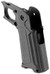Laylax Nine Ball Custom Slim R Grip for Hi-Capa Gas Blowback Airsoft Pistols, Black