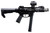 EMG Strike Industries x PWS Licensed 9mm Style Carbine 4" CQB Airsoft AEG Rifle w/ M4 Stock, Black