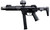 EMG Strike Industries x PWS Licensed 9mm Style 7" CQB Airsoft AEG Rifle w/ PDW Stock, Black