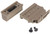 Atlas Custom Works Bobro Style T1 QD Mount With Riser, Tan