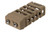 Ranger Armory Skeletonized Straight Cut Keymod Short Foregrip, Tan