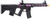 Lancer Tactical Low FPS Enforcer Blackbird Skeleton Airsoft AEG Rifle w/ Alpha Stock, Black/Purple