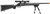 Lancer Tactical High FPS M24 Bolt Action Airsoft Sniper Rifle w/ Scope & Bipod, Black