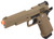 Golden Eagle IMF OPS-M.RP 1911A1 Single Stack Semi-Auto GBB Metal Airsoft Pistol, DE