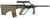 Army Armament Polymer AUG AEG Airsoft Rifle w/ Scope, OD Green