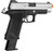 WE Tech P-Virus Gas Blowback Airsoft Pistol, Black/Silver