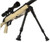 Well APS SR-2 Modular Bolt Action Airsoft Sniper Rifle w/ Scope & Bipod, Tan