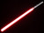 Battle Blaster Alloy Series 698 Multi-Color RGB Laser Sword w/ Rechargeable Battery, Black Hilt