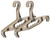 EMG Battle Wall Gear Hanger, 2 Pack, Tan