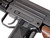 Northeast '50s Vintage Style UZI Gas Blowback Airsoft Submachine Gun, Black/Wood
