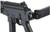 Lancer Tactical PPK-20 Airsoft SMG AEG Rifle, Black