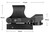 Raptors Airsoft QuadReticle Red Dot Sight, Black