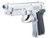 Matrix Predator M9 .177 Cal CO2 NBB Air Pistol, Frost