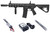 Arcturus Lwt MK Ii CQB 10 AEG Sport Arc SE Airsoft Rifle Starter Pack Black