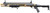 Golden Eagle M8875 3/6-Shot Pump Action CO2 Airsoft Shotgun w/ Flip Up Sights, M-LOK, Picatinny Rail & M4 Buffer Stock, Tan